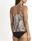 Jantzen: Wild Bandeau Blouson Singlet