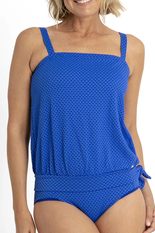 Jantzen: Jantzen Limitless Bandeau Blouson Singlet