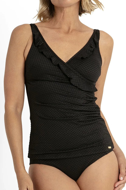 Jantzen: Jantzen Limitless Frill Crossover Singlet