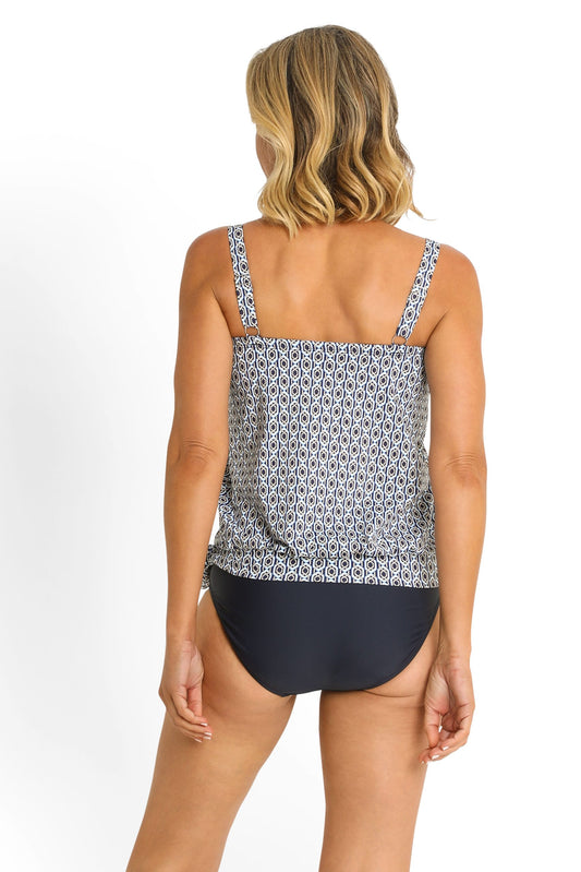 Jantzen:  Chains Bandeau Blouson