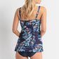 Jantzen : Maja  DD-E Mesh Frill Singlet - - Navy