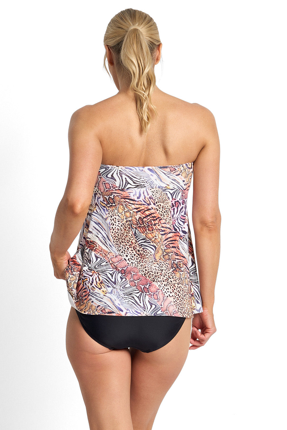 Jantzen : Tigeress Bandeau Swing Singlet