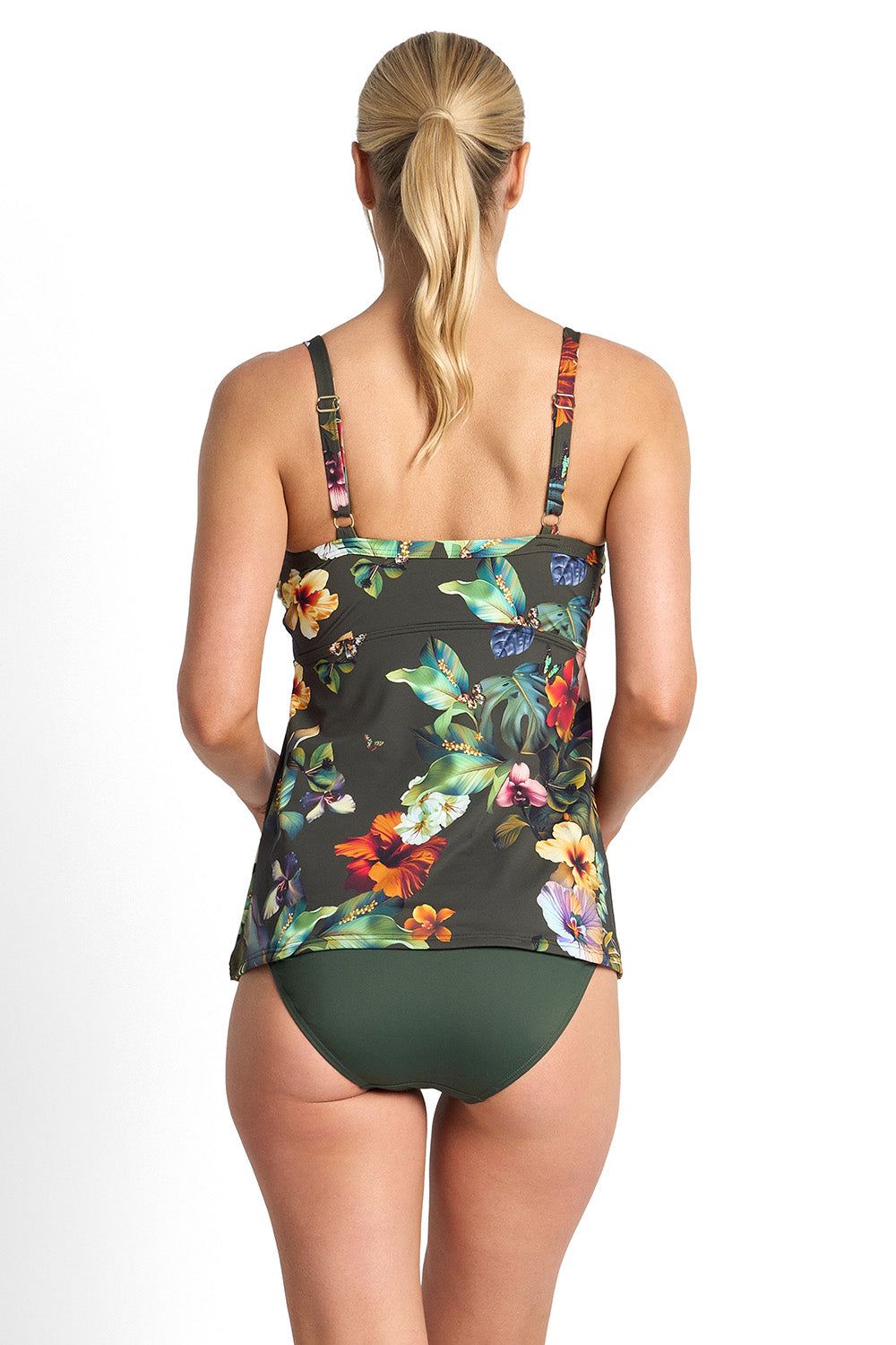 Jantzen Hibiscus Swing Singlet DD/E