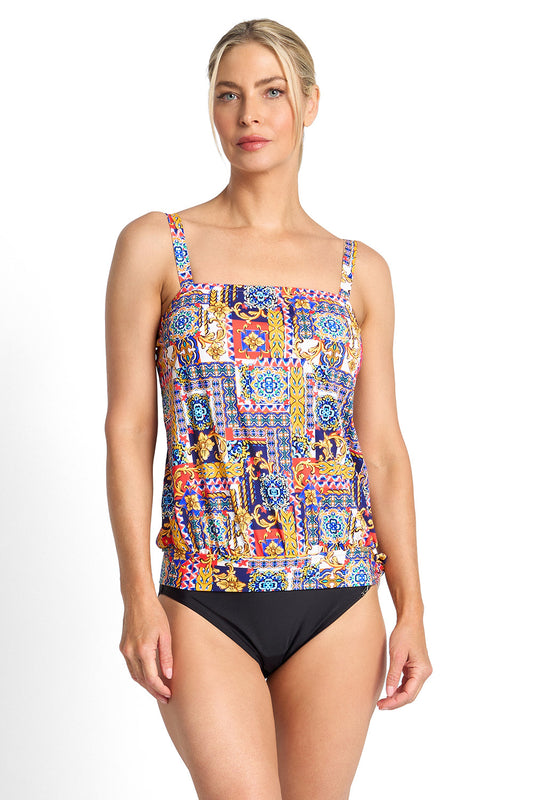 Jantzen : Sierra Bandeau Blouson Singlet