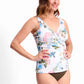 Jantzen - Aster Frill Crossover Singlet Tankini