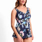Jantzen - Aster DD/E Mesh Frill Singlet