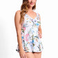 Jantzen - Aster DD/E Mesh Frill Singlet