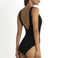 Jantzen: Lines Bar Surplice One Piece