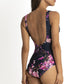 Jantzen: Flora Gathered Surplice One Piece