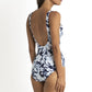 Jantzen: Holiday Gathered Surplice One Piece