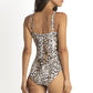 Jantzen: Wild Ruched Crossover One Piece