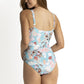 Jantzen: Paris DD/E Mesh Frill One Piece