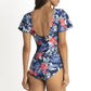 Jantzen: Travel Flutter Sleeve One Piece