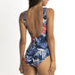 Jantzen: Travel Gathered Surplice One Piece