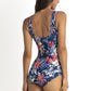 Jantzen: Travel Mesh High Neck Mastectomy One Piece
