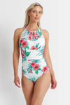 Jantzen : Eden East High Neck Cross Strap Mast 1 Pc