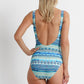 Jantzen :  Euphoria Gathered Surplice Swimsuit 1PCE