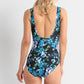 Jantzen : Maple Mesh Frill One Piece