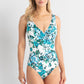 Jantzen : Maple Mesh Frill One Piece