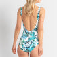 Jantzen : Maple Gathered Surplice One Piece