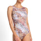 Jantzen Tigeress Mesh High Neck 1PC