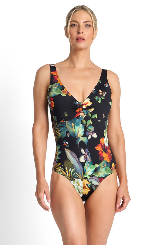 Jantzen Hibiscus Gathered Surplice 1PC