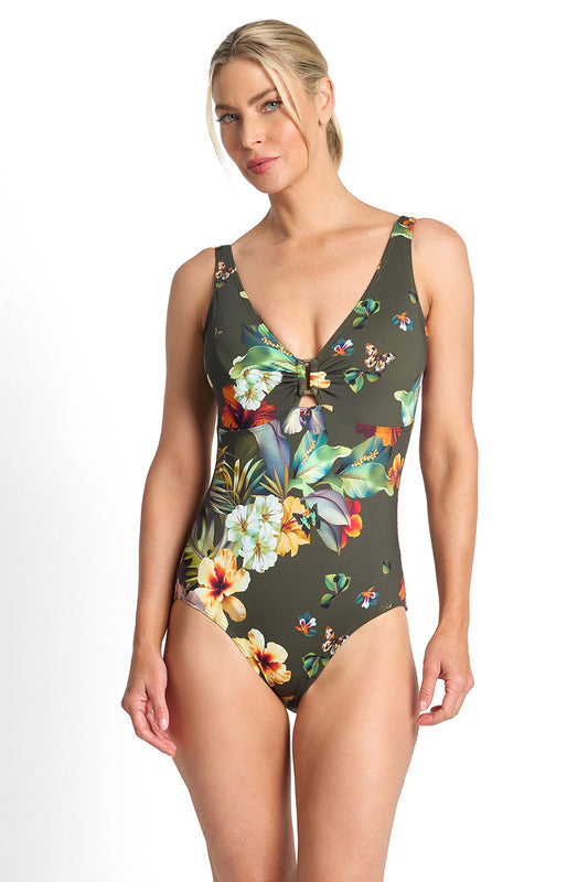 Jantzen Hibiscus Buckle 1PC
