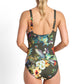 Jantzen Hibiscus DD-E Bar Front 1PC