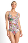 Jantzen: Lilymaze Gathered Surplus 1 Pc
