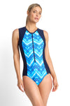 Jantzen Active Zip Front One Piece