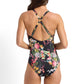 Jantzen: Abbie High Neck Cross Strap One Piece Bather