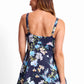 Jantzen - Aster Mesh Ruffle Swim Dress