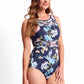 Jantzen - Aster Mesh High Neck Mastectomy One Piece