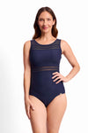 Jantzen - Movement Mesh High Neck Mastectomy One Piece