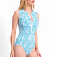 Jantzen - Destiny Active Zip Front Mastectomy One Piece