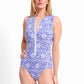 Jantzen - Destiny Active Zip Front Mastectomy One Piece