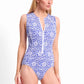 Jantzen - Destiny Active Zip Front Mastectomy One Piece