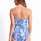 Jantzen - Tropica Ruched Twist Bandeau One Piece