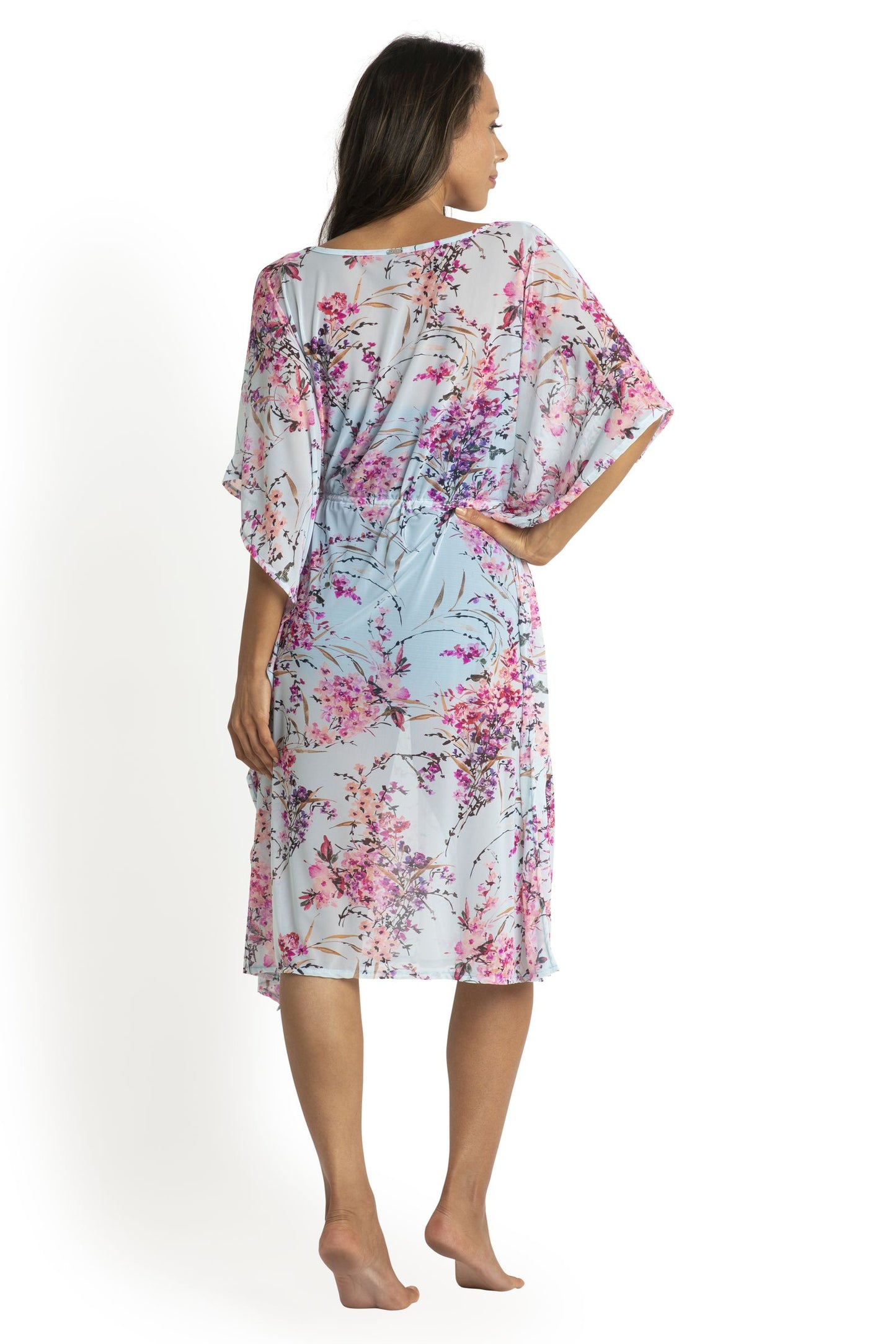 Jantzen: Flora Mesh Capri Kaftan