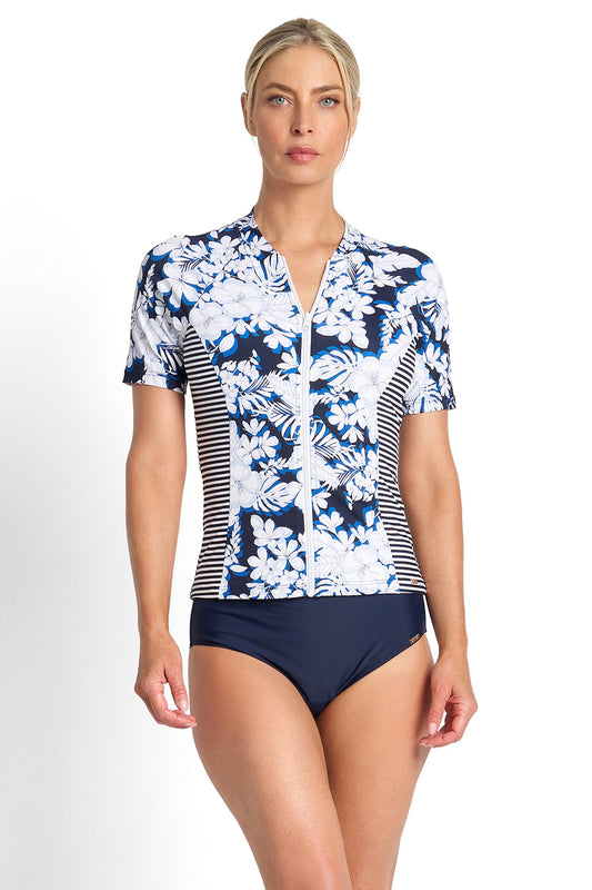 Jantzen: Anchor Short Sleeve Mast Rashie