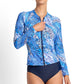 Jantzen : Tigeress Long Sleeve Rashie