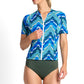 Jantzen: Mirage Short Sleeve Mast Rashie