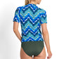 Jantzen: Mirage Short Sleeve Mast Rashie