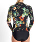 Jantzen : Hibiscus Long Sleeve Mast Rashie