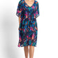 Jantzen : Fresia Mesh Capri Kaftan