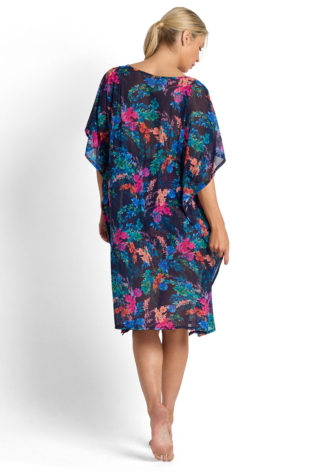Jantzen : Fresia Mesh Capri Kaftan