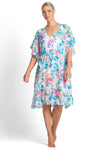 Jantzen : Fresia Mesh Capri Kaftan