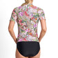 Jantzen : Lilymaze Short Sleeve Mast Rashie