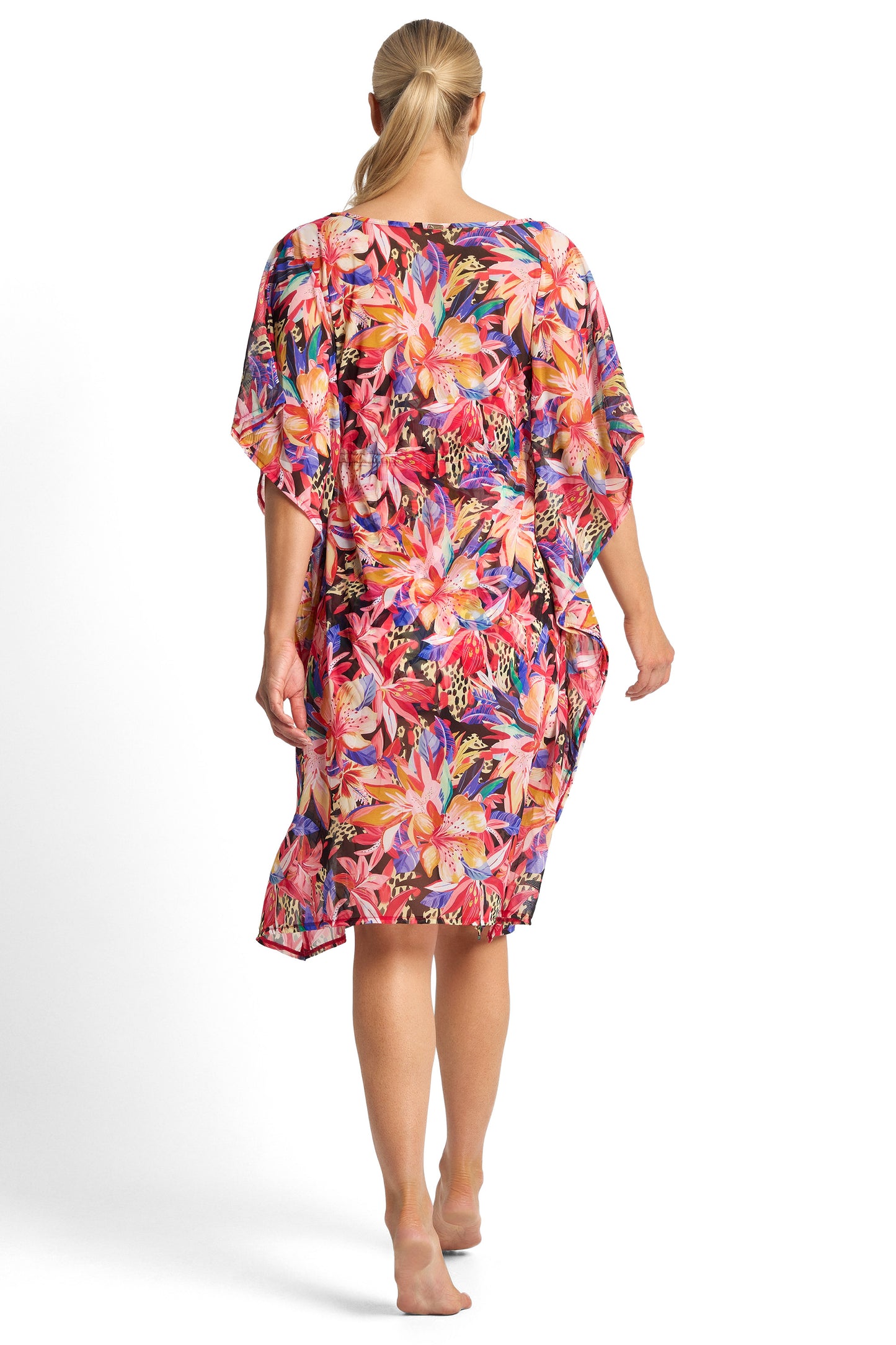 Jantzen : Mandalay Mesh Capri Kaftan