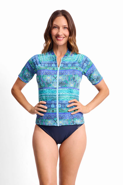 Jantzen - Anika Short Sleeve Mast Rashie
